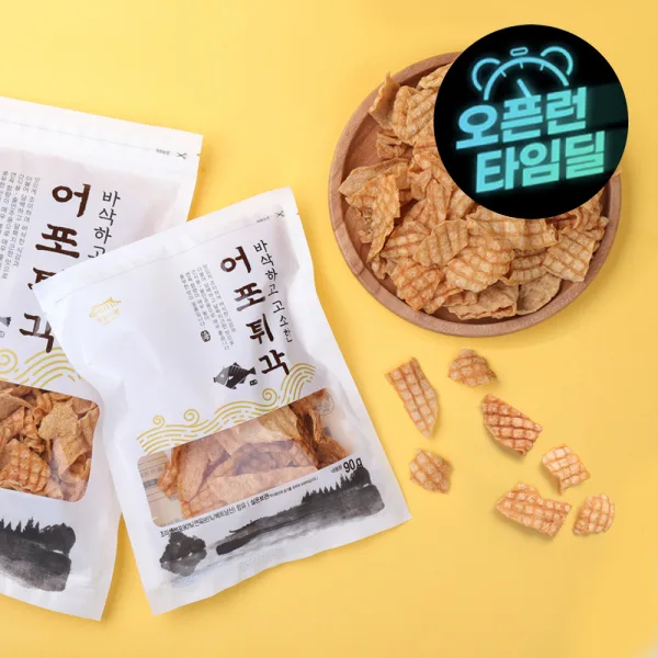 어포튀각 오리지널 + 청양고추 + 먹태맛 12봉