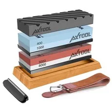 AXTOOL 평잡이 숫돌 세트 400/1000방+3000/8000방, 1개 할인 웰컴백 적용됨 품절 (101) 할인