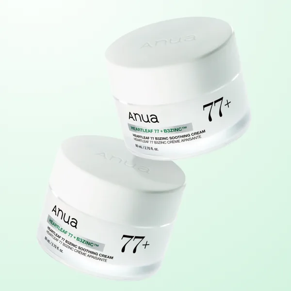 아누아 어성초 B3징크 수딩 크림 80ml, 2개
