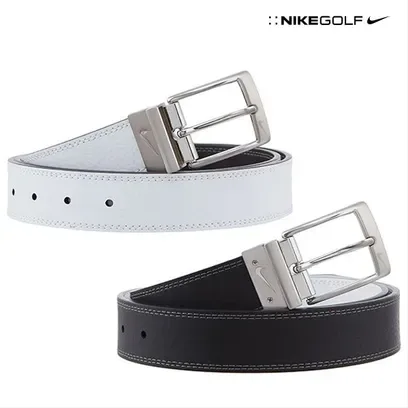 NB0025-101 나이키 더블 로우 스티치 리버시블 벨트
