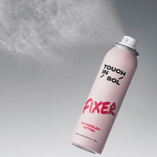 터치인솔 노포어블럼 세팅 픽서 75ml (Gift 프렙 2종 키트)