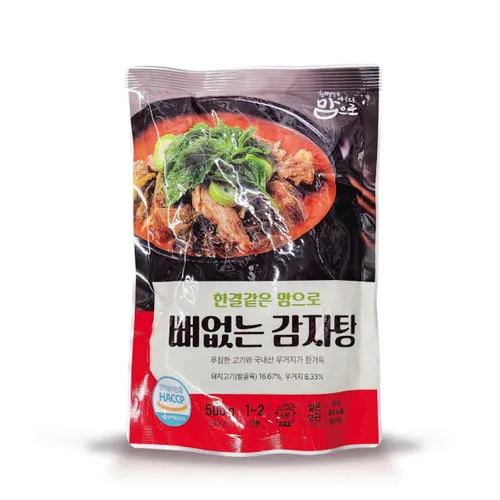 맘으로 뼈없는 감자탕 500g