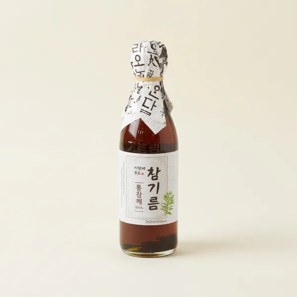 전통압착 통참기름 350ml 2개