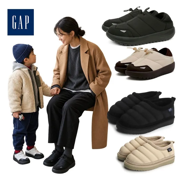 GAP 폴드 패딩슬리퍼 외 방한화 모음