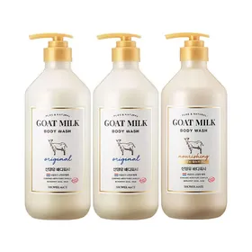 샤워메이트 산양유 오리지널 바디워시 800ml, 2개+산양유 마누카 바디워시 800ml, 1개