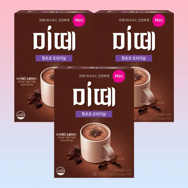 미떼 핫초코 오리지날170g (10T) 3개
