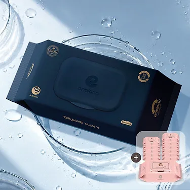 앙블랑 물티슈 초고평량 그랜드 네이비 20팩+휴대 캡형 12팩