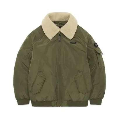 K234UDW230 항공 덕 다운 점퍼 DKHAKI