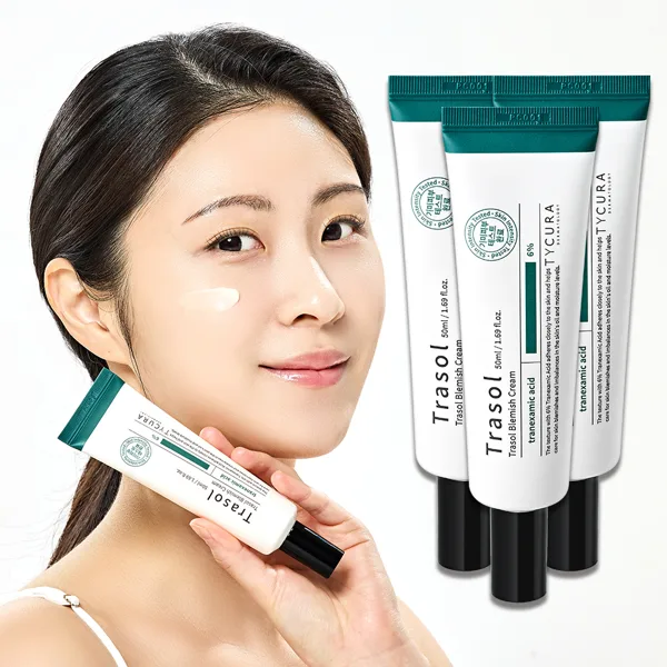 [트라넥삼산 기미크림] 트라솔 블레미쉬 크림 50ml, 3개