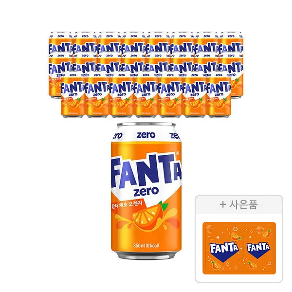 환타 오렌지제로 350ml 24개