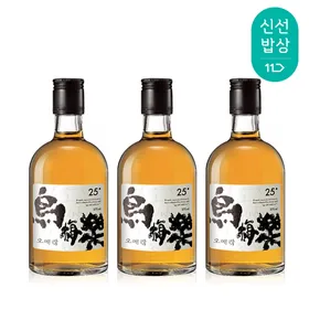 배상면주가 오매락25 375ml 25도 3병입 리큐르
