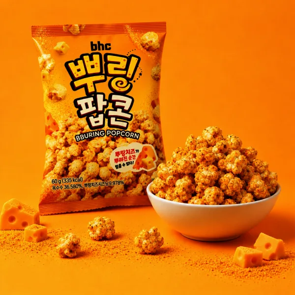 BHC 뿌링팝콘 12봉
