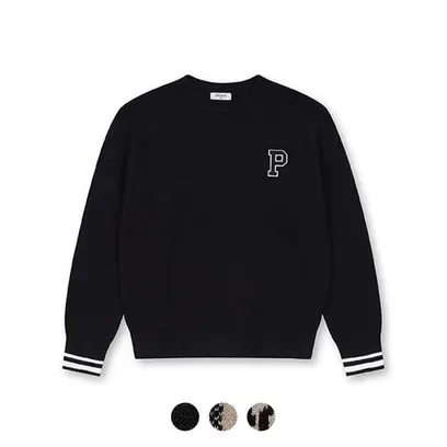 폴햄키즈 시그니처 공용 패턴 스웨터_PKE4ER3020