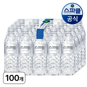 스파클생수 500ml 100병 도착보장 / 무라벨생수