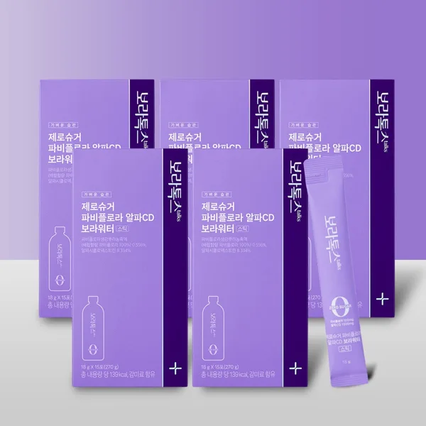 보라톡스 파비플로라 알파CD 보라워터 스틱 15포 5박스