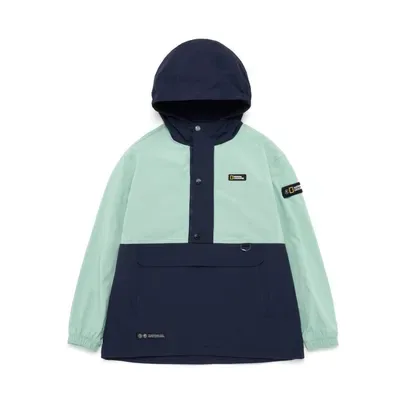 K221UFT950 아노락 후드 점퍼 NAVY