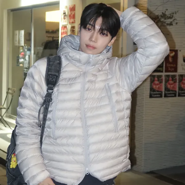 마인드브릿지 라이트 후드 경량 다운 점퍼