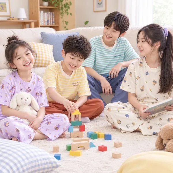 탑텐키즈 모달 코튼 셋업