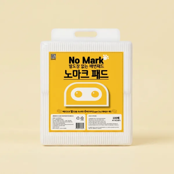 노마크 반려견 강아지 배변패드, 표준형 고흡수, 100매, 3개