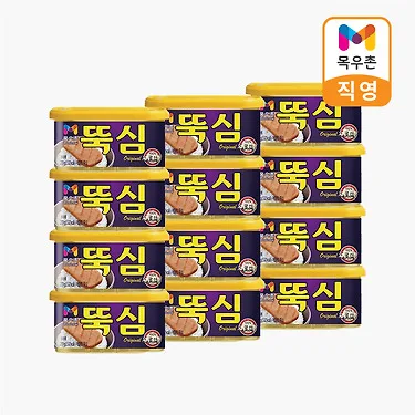 목우촌 뚝심 200gX10개 구매 시, 2개 증정(총12개)