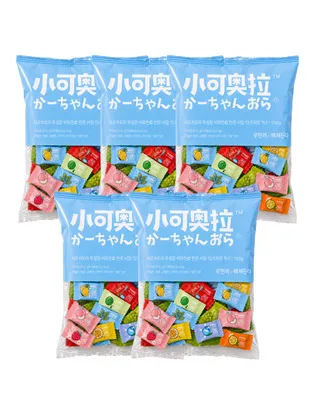 샤오커오라 무설탕 12가지맛 캔디 100g x 5개