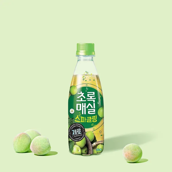 초록매실 스파클링 제로 350mL x 20개