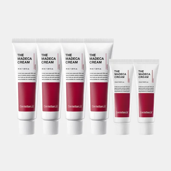 동국제약 센텔리안24 더 마데카크림 주름개선 보습 크림세트 50ml 4개+15ml 2개
