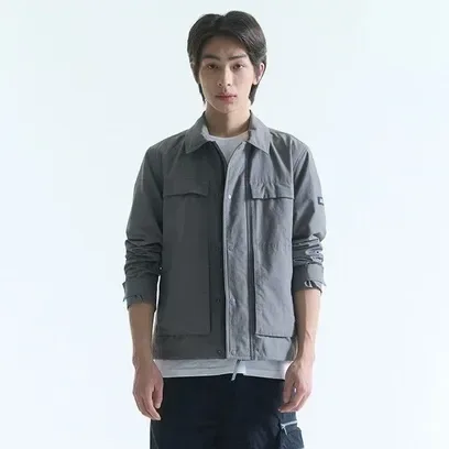 GORE-TEX WINDSTOPPER 2레이어 숏 재킷 탈부착 후드 AAS26MOUT003GAR