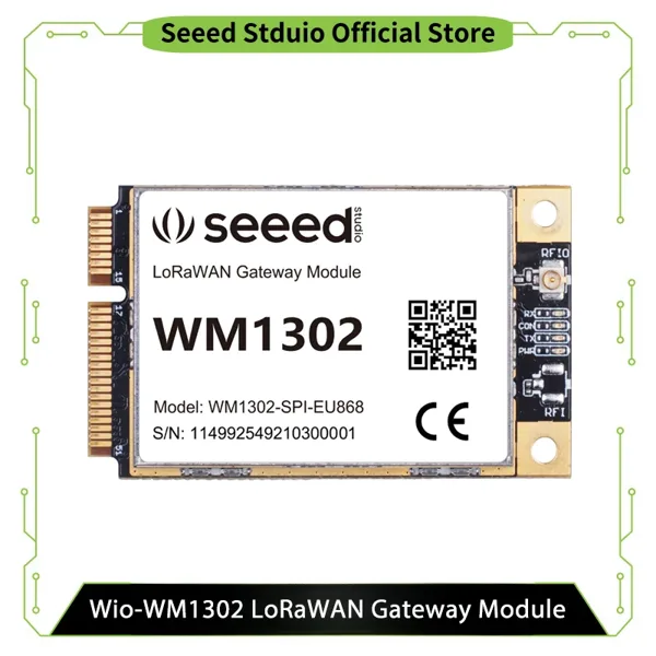 Wio-WM1302 LoRaWAN 게이트웨이 모듈 (SPI) - EU868