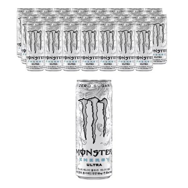 코카콜라 몬스터 에너지 전시리즈, 355ml, 24개