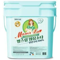 맘스럽 워싱소다 버킷 5kg 탄산소다 100% 프리미엄…