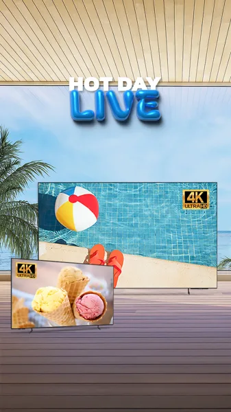 삼성전자 4K 사이니지 TV
