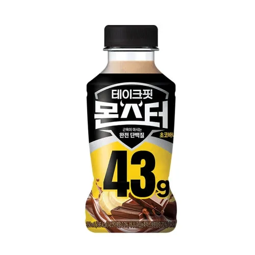 테이크핏 몬스터 단백질 음료 350ml 12입 3종 택1