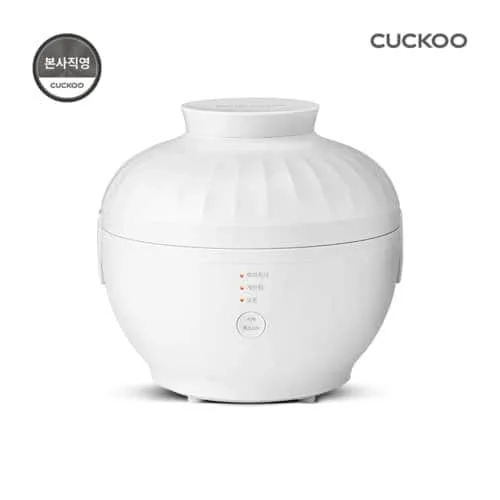 쿠쿠 1인용 소담밥솥 화이트 CR-0155MW