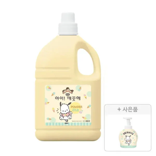 아이깨끗해 포차코 대용량 핸드워시 4.5L + 포차코 핸드위시 공용기 490ml