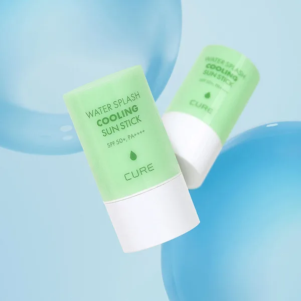 김정문알로에 워터 스플래쉬 쿨링 선스틱 (SPF50) 23g, 2개