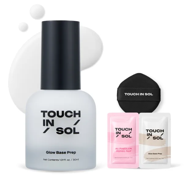 [세라마이드 프렙] 터치인솔 글로우 베이스 프렙 30ml (Gift 샘플 2매+퍼프)