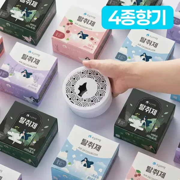 욕실의여왕 고체형 악취 제거 탈취제(총 2개)