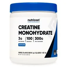 뉴트리코스트 크레아틴 분말, 300g, 1개
