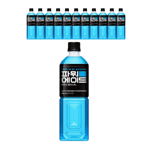 파워에이드 마운틴블라스트 900ml, 12개