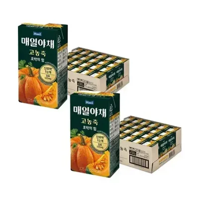 매일야채 고농축 호박의 힘 125ml, 48개