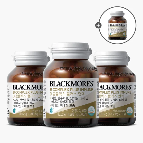 블랙모어스 B콤플렉스 60정 x 4병
