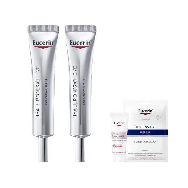 유세린 하이알루론 3X 아이크림 15ml 더블팩