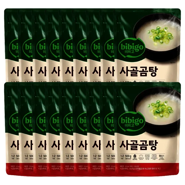 비비고 사골곰탕 500g 18개