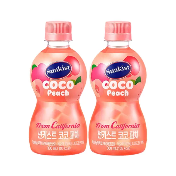 [하루특가] 썬키스트 코코피치, 300ml, 20개