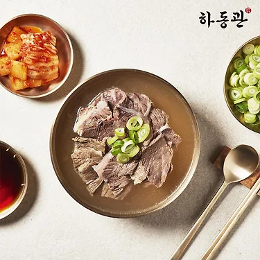 하동관 맑은곰탕 600g 6팩