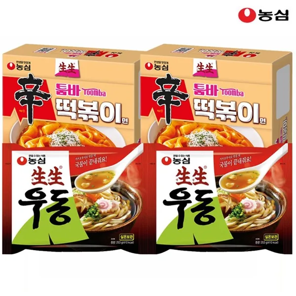 농심 생생우동 16봉