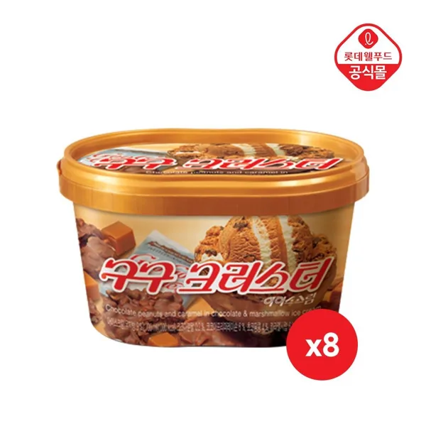 롯데 구구 크러스터 660ml x 8개
