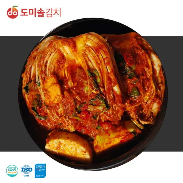 원콜 도미솔김치국내산 재료100 포기김치 10kg