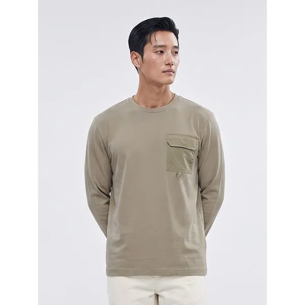 [PAT 남성] 포켓 라운드 티셔츠_1J55331